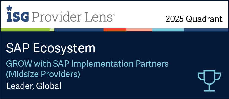 ISG Report Cognitus Global Leader SAP